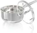 Thumbnail principal de SUNHOUSE 3-Quart Stainless Steel Saucepan with Lid 🍳