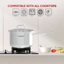 Thumbnail 4 de SUNHOUSE 3-Quart Stainless Steel Saucepan with Lid 🍳