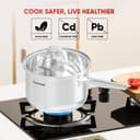 Thumbnail 6 de SUNHOUSE 3-Quart Stainless Steel Saucepan with Lid 🍳