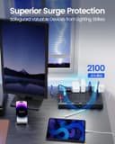 Thumbnail 4 de SUPERDANNY Surge Protector 22-Outlets, 2100J 🪫