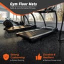 Thumbnail 3 de SUPERJARE Rubber Exercise Mats, 24 Pcs ⚙️