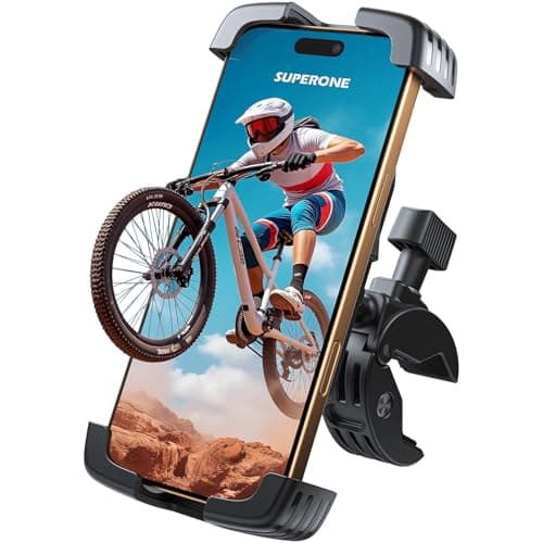 SUPERONE Bike Phone Holder 0.65–1.2 in 🚲