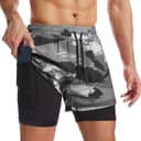 Thumbnail principal de Surenow Mens 2-in-1 Running Shorts with Liner 🎽