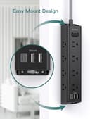 Thumbnail 3 de Surge Protector Power Strip 12-Outlet, 1050J 🔌