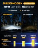 Thumbnail 6 de Surgephoenix 9005/HB3 6500K Mini LED Fog Bulbs Pack of 4 💡