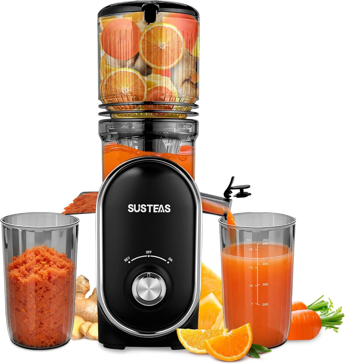 SUSTEAS Cold Press Juicer 300W, 1.5L capacity 🧃