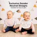 Thumbnail 5 de Sweet Charm 8-Pack Organic Baby Bibs for 0-24 Months 🍼