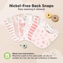 Thumbnail 8 de Sweet Charm 8-Pack Organic Baby Bibs for 0-24 Months 🍼
