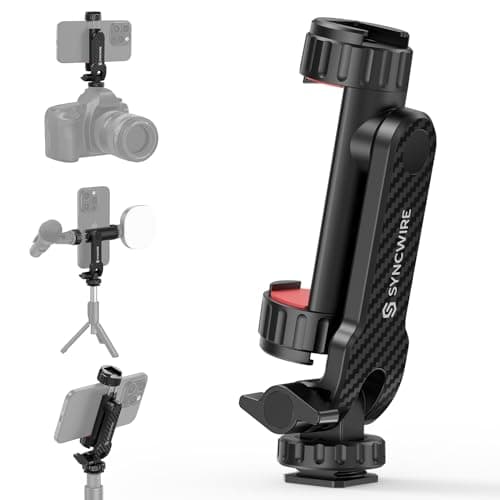 SYNCWIRE Tripod Phone Mount 360° phone clamp 📷