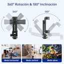 Thumbnail 3 de SYNCWIRE Tripod Phone Mount 360° phone clamp 📷