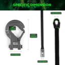 Thumbnail 3 de Synthetic Winch Rope 5/8" x 60ft 38,000 lb for 4x4 🚙