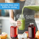 Thumbnail 5 de Syntic Glass Juice Bottles 3 Pack with Lids 🥤