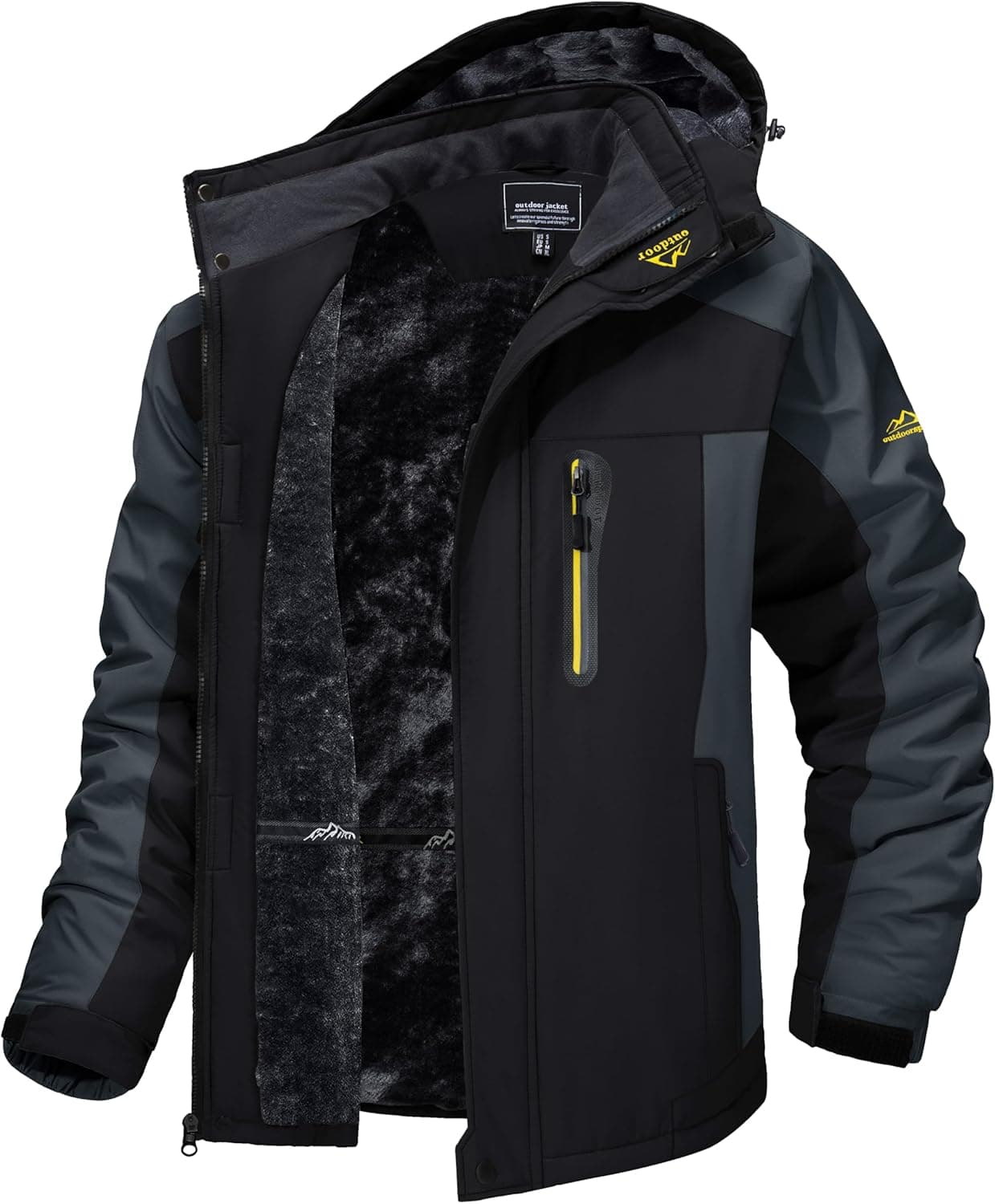 TACVASEN Men's Winter Ski Jacket Waterproof 1 📷