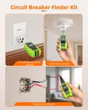 Thumbnail 5 de Tadeto Circuit Breaker Finder Tool with Outlet Tester 🔌