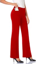 Thumbnail 1 de Tapata Women's Stretchy Bootcut Dress Pants 32" 👖