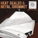 Thumbnail 4 de Tarp Heavy Duty 12x24 FT 12 Mil Waterproof Tarp 🏕️