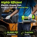 Thumbnail 1 de TaskStar Battery Grease Gun 2-Battery Kit 🛠️