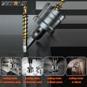 Thumbnail 6 de TCT 9-Piece Hole Saw Set 1" Cutting Depth 🛠️