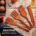 Thumbnail 1 de Teak Wooden Spatula Set of 4 for Cooking 🍽️