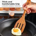 Thumbnail 4 de Teak Wooden Spatula Set of 4 for Cooking 🍽️