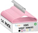 Thumbnail principal de TechZoo 14" Kids Velvet Hangers 50-pack 🧺