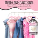 Thumbnail 6 de TechZoo 14" Kids Velvet Hangers 50-pack 🧺