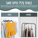 Thumbnail 4 de TechZoo 50 Premium Velvet Hangers, 14" ⌚