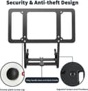 Thumbnail 1 de Tesla Model Y 2026 Front License Plate Holder — Lockable 🚗