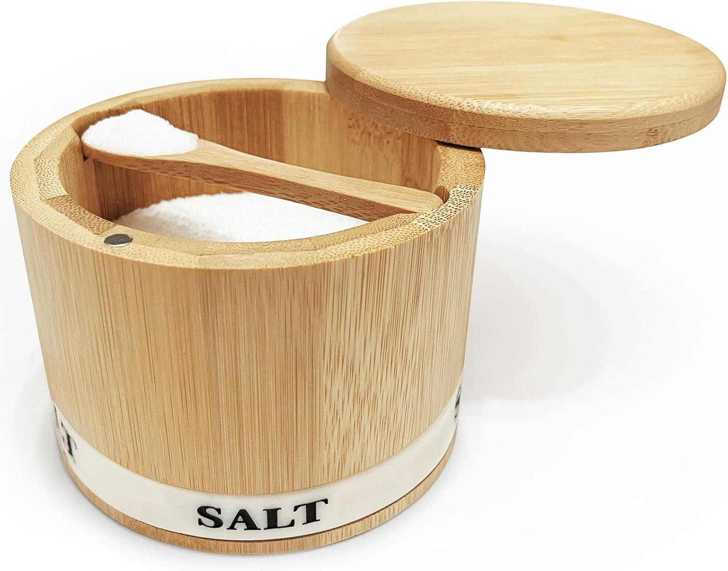 ThougrLyh Bamboo Salt Box ⌚
