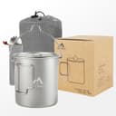 Thumbnail 4 de THTYBROS Titanium 750ml Camping Pot with Spork 🍲