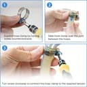 Thumbnail 1 de TICONN 40PCS Hose Clamp Set 1/4"–1-1/8" for Plumbing 🔧