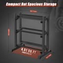 Thumbnail 5 de 3-Tier Dumbbell Rack 1100LB Capacity Weight Rack 🏋️