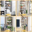 Thumbnail 3 de 4-Tier Over-The-Toilet Storage Shelf — Bathroom Organizer 🛁