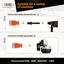 Thumbnail 5 de Tile Hole Saw Kit 9PCS ⌚