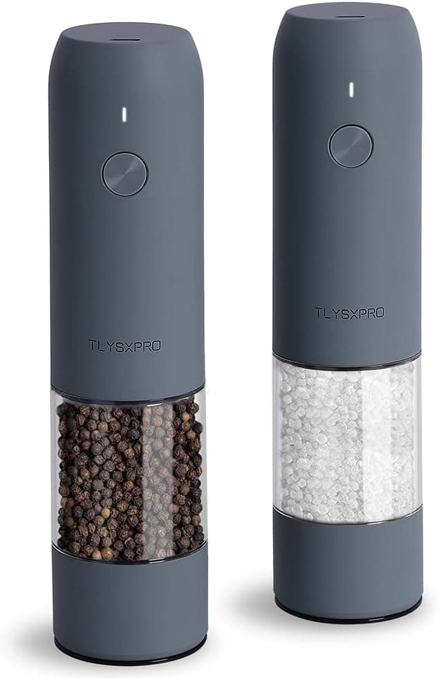 TLYSXPRO Electric Salt & Pepper Grinder Set 2-pack 🧂🧂