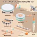 Thumbnail 1 de Toddlers Musical Instruments Montessori Set for Ages 1-3 🪘