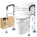 Thumbnail principal de Toilet Safety Rails 300 lb Adjustable Toilet Handle 🚽