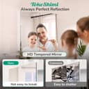 Thumbnail 5 de TokeShimi 16x20 Recessed Medicine Cabinet with Mirror 🚿