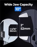 Thumbnail 1 de toolant 10-INCH Plier Wrench Adjustable wrench for pipes 🔧