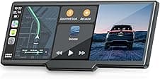 Topexplore 9.26" CarPlay Screen with 2.5K Dash Cam 📱