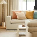 Thumbnail 6 de Topfinel 16x16 Decorative Pillow Covers Set of 4, Velvet Orange/Teal 🎯