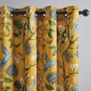 Thumbnail principal de Topfinel Mustard Yellow Vintage Curtains 84 in 🏠