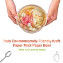 Thumbnail 2 de TOPtoper 36Oz Paper Soup Bowls 50-Pack 🍲