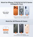 Thumbnail 5 de TORRAS 2026 MagSafe Car Mount 98+ lbs suction 📱