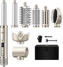 Tqcir 8-in-1 Hot Air Styler 8 Attachments 💇♀️