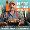 Thumbnail 1 de TRAVELISIMO 80W Electric Lunch Box for Adults 🍱