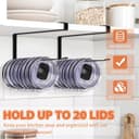 Thumbnail 1 de Tumbler Lid Organizer 20-lid horizontal hook 🧴
