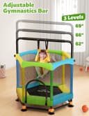 Thumbnail 5 de Twinkoo 60" Fortified Toddler Trampoline with Enclosure 🧸