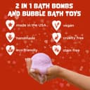 Thumbnail 4 de Two Sisters Valentines Bath Bombs 6-Pack 🛁