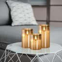 Thumbnail 3 de Tyawon Glass Flameless LED Candles Pack of 3 🕯️